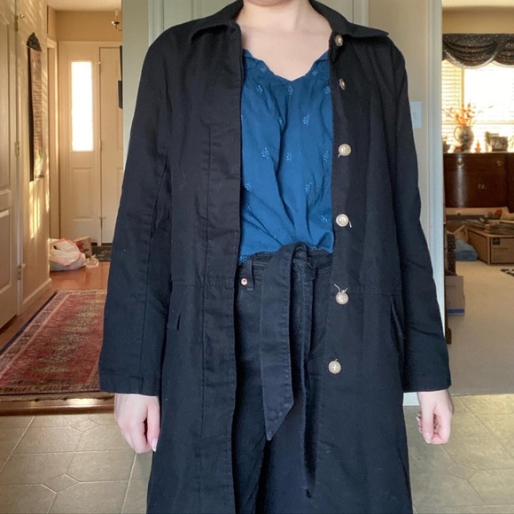 Long Black Jacket - Picture 2 of 5